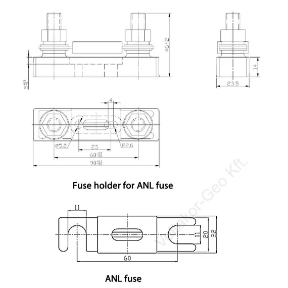 Victron Energy ANL-fuse 500A/80V (1 pc)