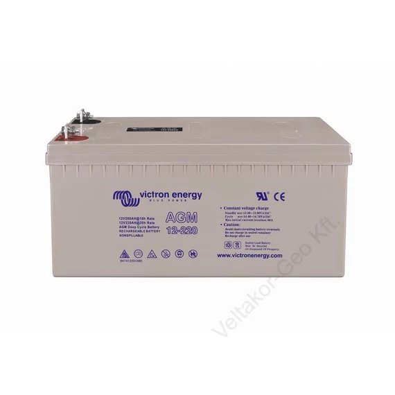 Victron Energy 12V/220Ah AGM Deep Cycle Batt.